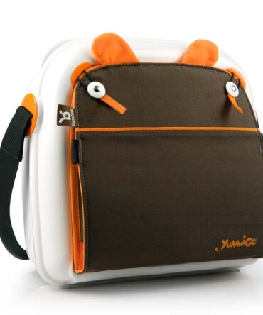 Trona maleta Booster Naranja