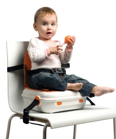 Trona maleta Booster Naranja
