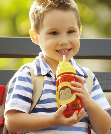 Vaso aprendizaje Zoobottle Monkey