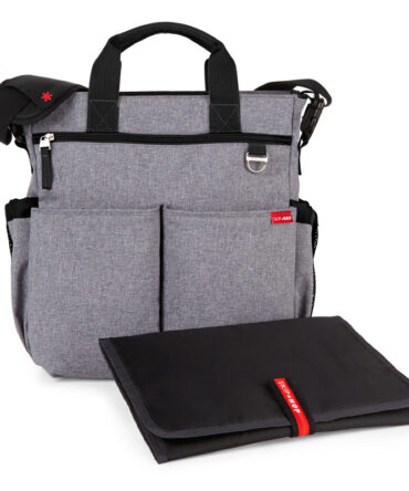 Bolso duo signature heather gray