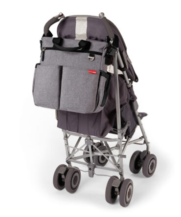 Bolso duo signature heather gray