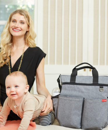 Bolso duo signature heather gray