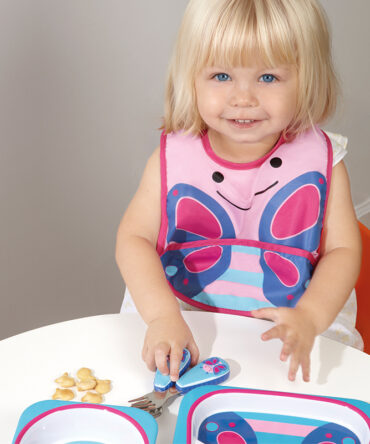 Babero zoobib butterfly