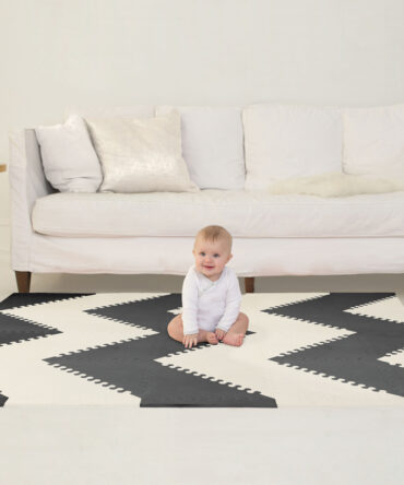 Playspot black cream alfombra protectora