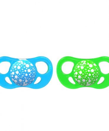 Twistshake Pack 2 Chupetes Verde/Azul 0-6 meses