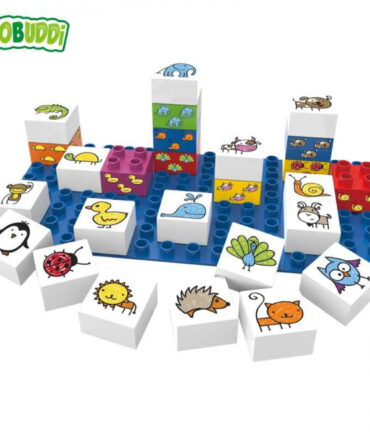 Bloques de construcción Animales 27 piezas, Biobuddi