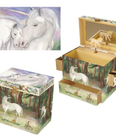 Caja de música Unicornio