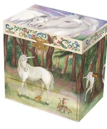 Caja de música Unicornio