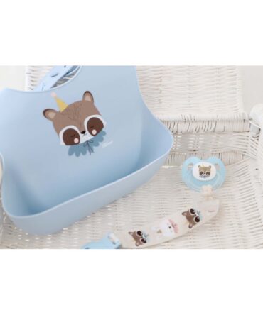Babero Silicona Eef Lillemor Circus Racoon