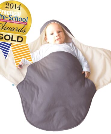 Manta de bebé COCO Wallaboo Gris