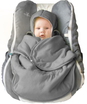 Manta de bebé COCO Wallaboo Gris