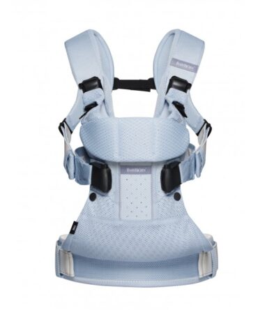 BabyBjörn Mochila Portabebé One Air Pez de agua helada
