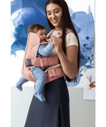 BabyBjörn Mochila Portabebé One cotton mix cangrejo