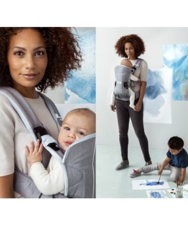 BabyBjörn Mochila Portabebé One cotton mix foquita