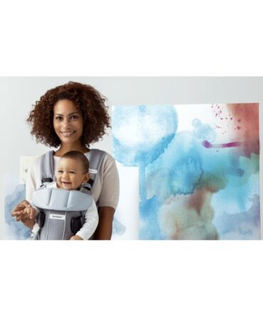 BabyBjörn Mochila Portabebé One cotton mix foquita