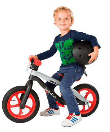 Bicicleta sin pedales bmxie balancebike Red