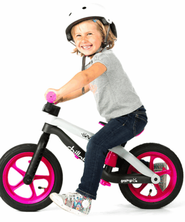 Bicicleta sin pedales bmxie balancebike pink