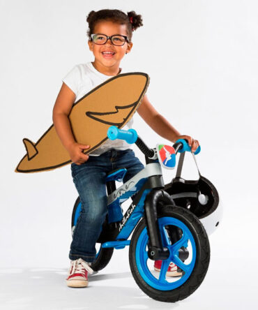 Bicicleta sin pedales bmxie balancebike blue