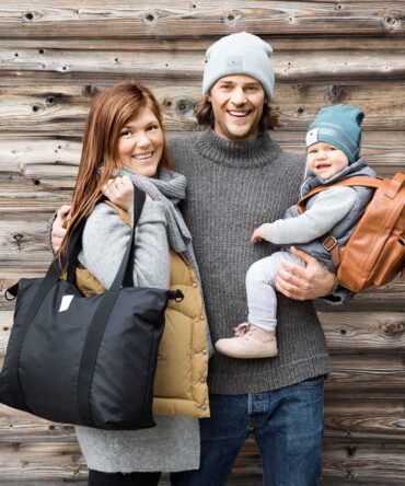 Bolso cambiador Brilliant Black Soft Shell
