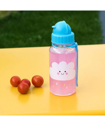 Botella Plástico Happy Cloud