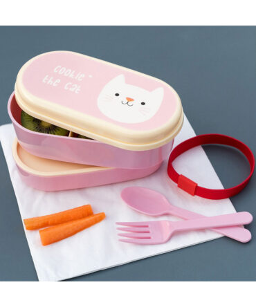 Cajita Bento Cookie the cat