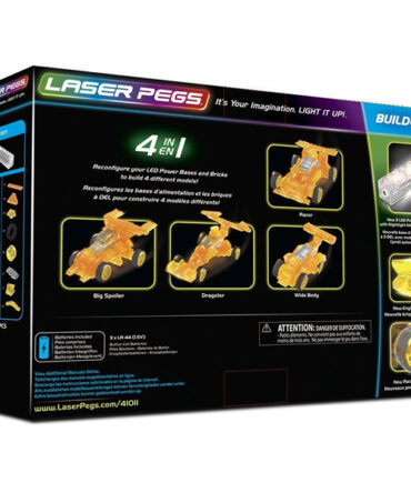 Coche racer 4 en 1 57 pzas