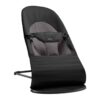 Hamaca bebé Babybjorn Balance Soft cotton negro/gris