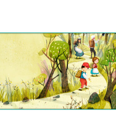 Libro con realidad aumentada Hansel  y Gretel