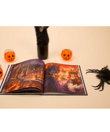 Libro con realidad aumentada Jack-o-lantern