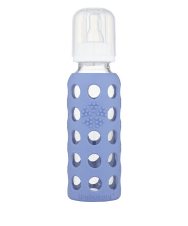Biberón de vidrio lifefactory 265ml Blueberry