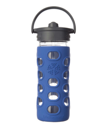 Botella 350ml Straw Cap Lifefactory Cobalt