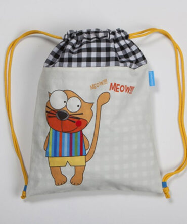 Mochila saco gato juguetón Micumacu