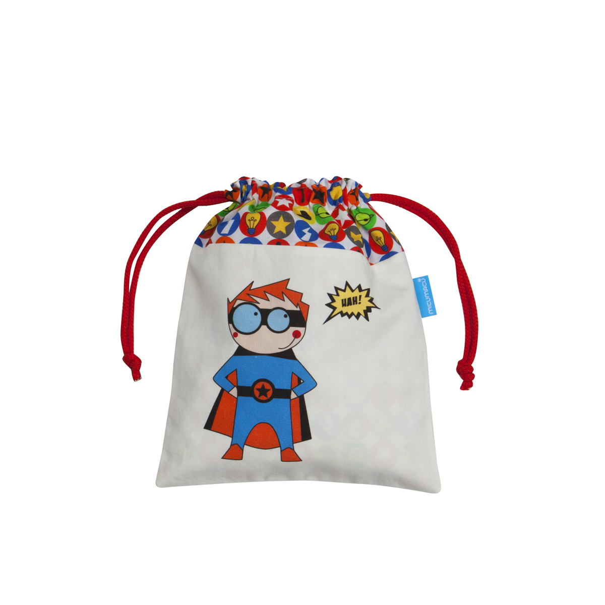 Bolsa de merienda superhéroe Micumacu
