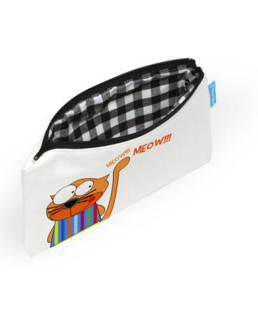 Estuche loneta gato