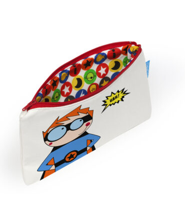 Estuche loneta superhéroe