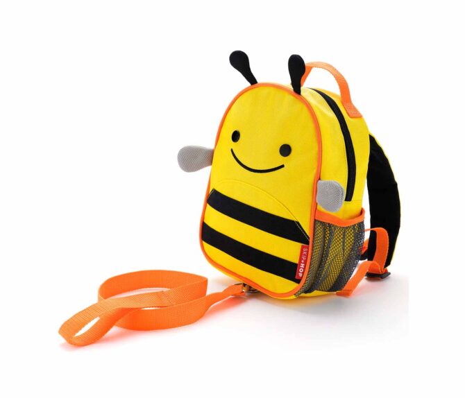 Mochila con arnés diseño abeja Skip Hop