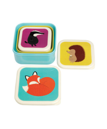 Pack 3 Cajitas Almuerzo Rusty The Fox