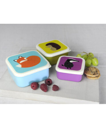Pack 3 Cajitas Almuerzo Rusty The Fox