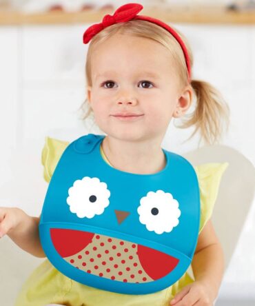 Babero silicona Zoo Owl