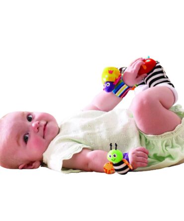 Sonajeros para piesy muñeca  y calcetines