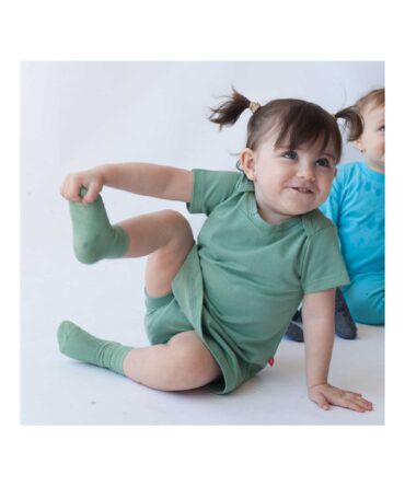 Vestido Manga corta Limo Basics