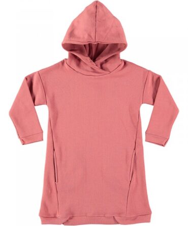Vestido jogging con capucha