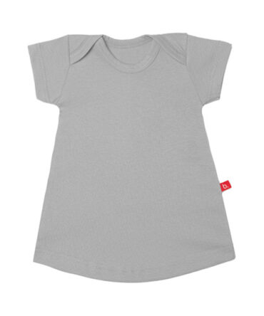 Vestido Manga corta Limo Basics
