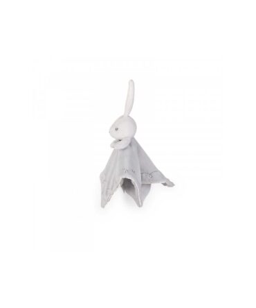 Perle Doudou poncho conejito gris
