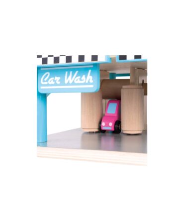 Garaje y estación de servicio con accesorios