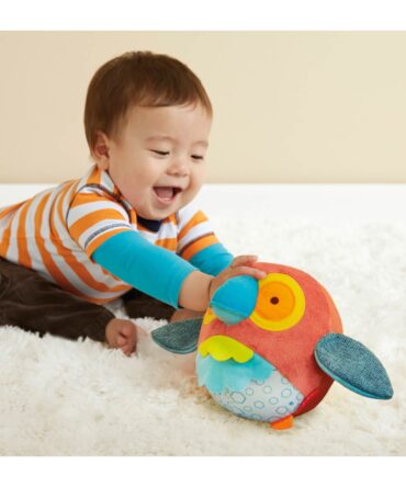 Giraffe safari chime ball Parrot