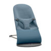 Hamaca para bebés Babybjorn Bliss tejido jersey 3D azul grisaceo