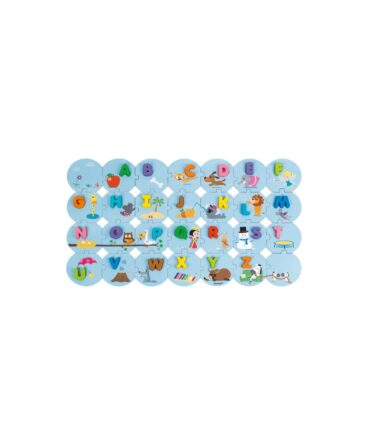 Puzzle aprendo el alfabeto versión en inglés