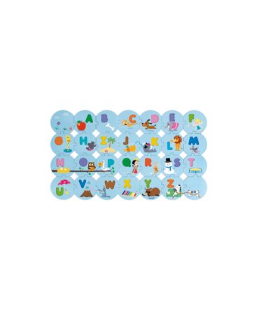 Puzzle aprendo el alfabeto versión en inglés