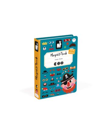 Magnetibook crazy face libro magnético